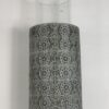 Tall Metal Lantern Candle Holder Silver Moorish Spanish Design with Top Glass - Image 3