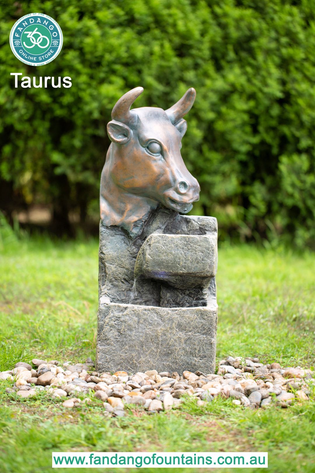 TAURUS ZODIAC Signs Water Feature Horoscope Astrology Fountain