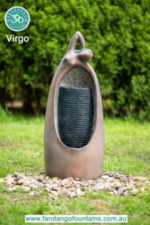 VIRGO ZODIAC Signs Water Feature - Horoscope Astrology Fountain