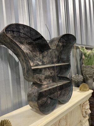 POETA METAL WALL BEAUTY VANITY CABINET