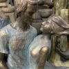 BAILANDO Couple Dancers Statue in Bronze Blue Colour - Image 2