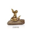 SIRENAS Set 4 Mermaids Gold & Stone Earthy Colours - Image 5