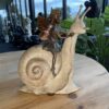 Marecana Pixie on Snail Décor Ornament - Image 2